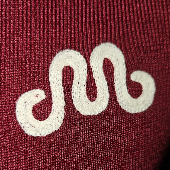 Marina Moscone Ribbed Knit Casmere Wool Cycling Midi Xs With Flaws - Picture 6 of 17